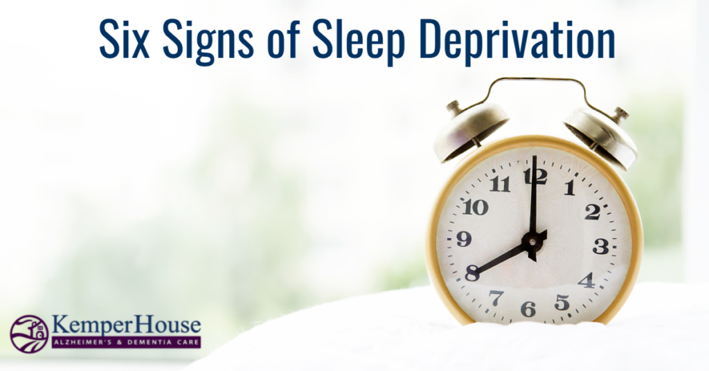 Six signs of Sleep Deprivation KH Logo